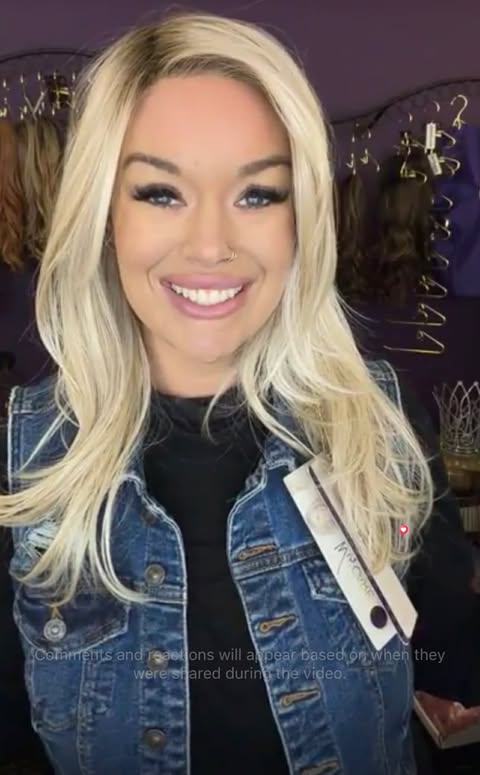 Layla Vanilla Frappe Blonde HS Comfort Luxury Wig LW3 AC1