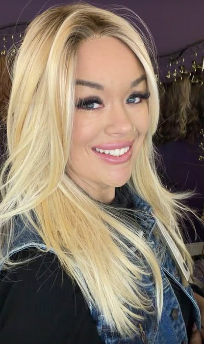 ASHLYN CALIFORNIA BLONDE HS NWT COMFORT LUXURY WIG LW3 AC1