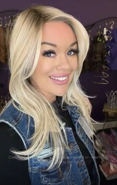 Layla Vanilla Frappe Blonde HS Comfort Luxury Wig LW3 AC1