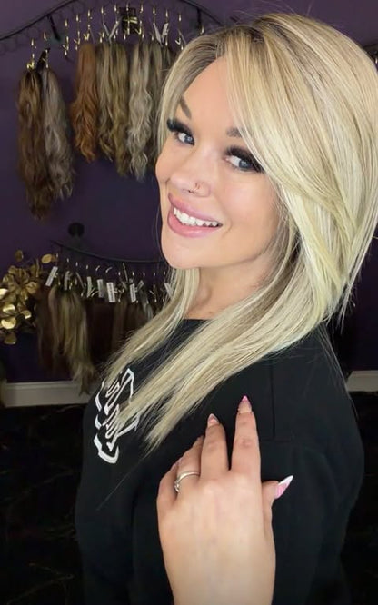RECORD BREAKER BUTTERMILK BLONDE NWT COMFORT LUXURY WIG SBS TN1 AC1