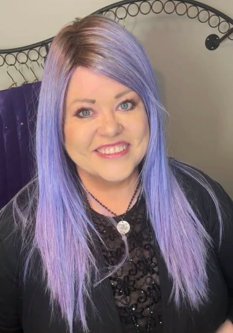 TRINITY COSMO PURPLE NWT HS Standard Luxury Wig LW3-AC1