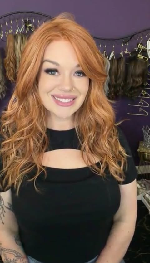 Age Of Opulence HS MYSTERY UNTAGGED PARTIAL MONOFILAMENT LUXURY WIG TN1-AC1