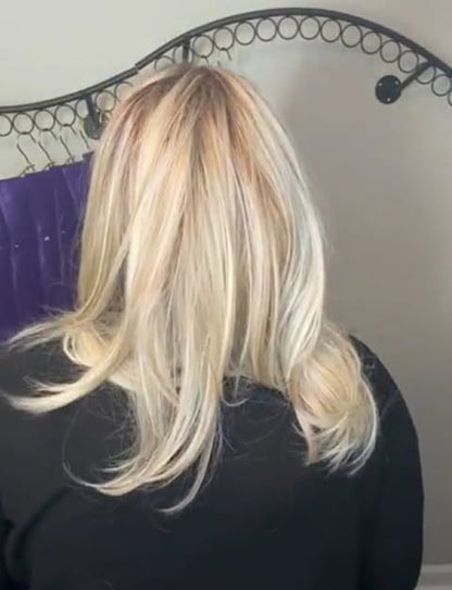 Vanessa Buttermilk Blonde HS HT NWT  Platinum Luxury Wig LW3 AC1