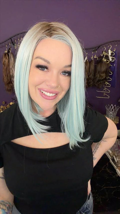 CAPTIVATING MYSTIQUE HS MYSTERY UNTAGGED PARTIAL MONO WIG TN1-AC1
