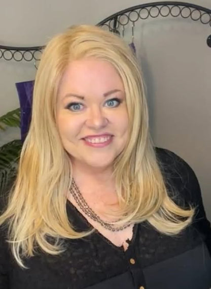 PRECISE PERFECTION SUNKISSED BLONDE HS NWT LUXURY WIG by SBS LW3 AC1