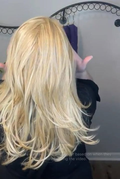 SIENA BUTTERCREAM BLONDE HS NWT LUXURY WIG BY BELLE TRESS LW3-AC1