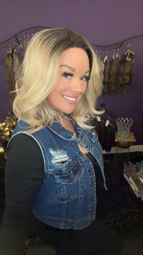 CLAIRE MEDIUM BLONDE HS BASIC WIG FUTURA FIBERS LW3 AC1