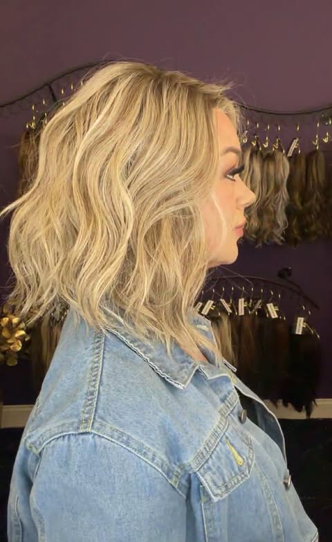 Jillian Glazed Blonde Extended Lace NWOT Luxury Wig LW3