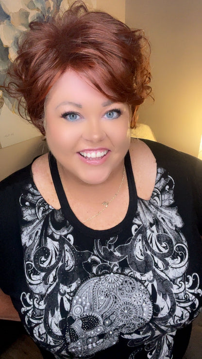 JOLENE CAYENNE RED HS Premium Luxury Wig *Sample A NOT RETURNABLE* LW3
