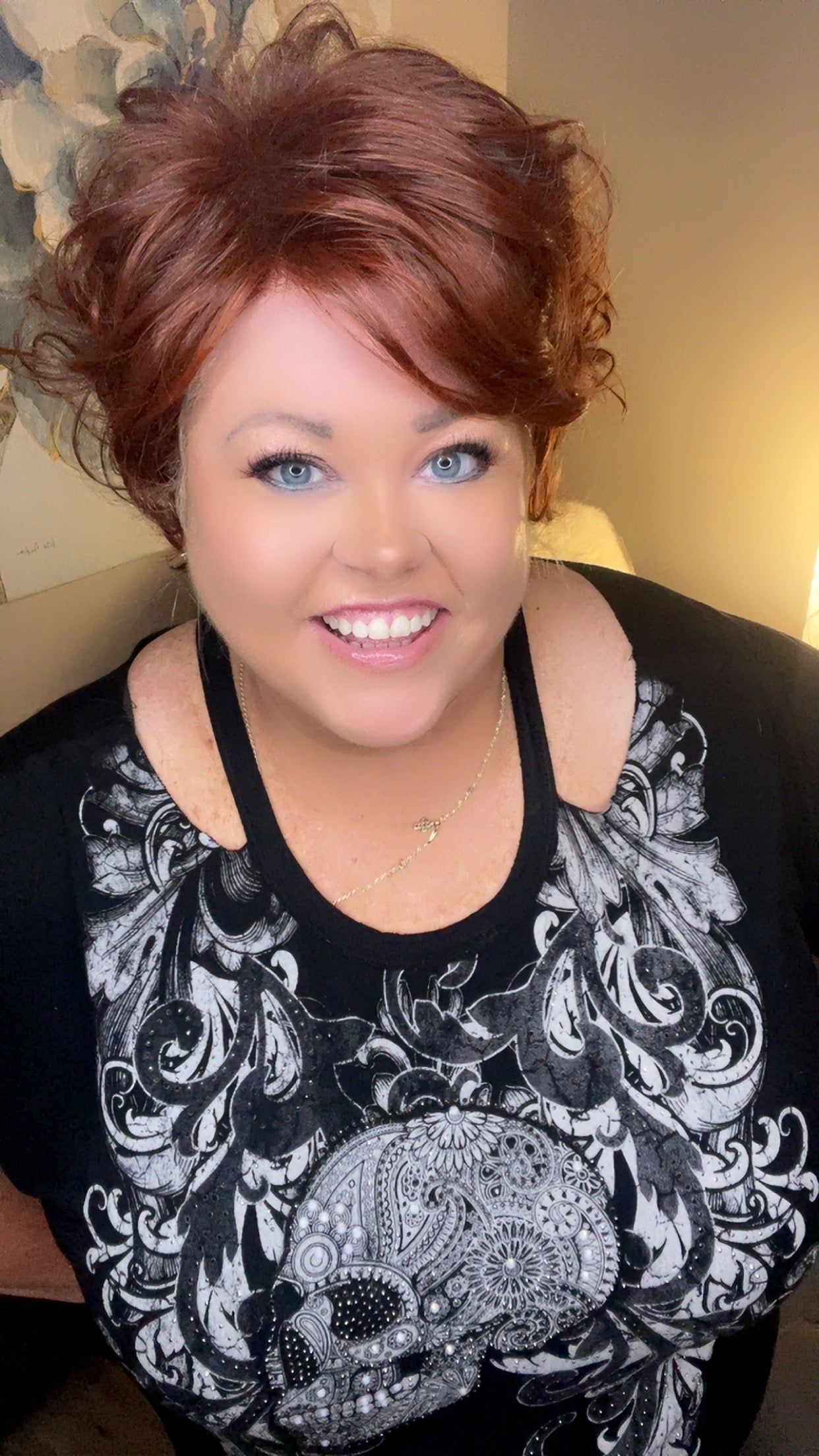 JOLENE CAYENNE RED HS Premium Luxury Wig *Sample A NOT RETURNABLE* LW3