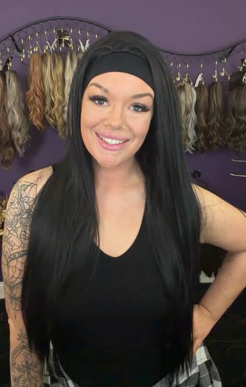YOU ARE MINE HEADBAND HS NWT BASIC WIG RG LW3-AC1