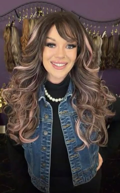 Kendra Mocha Rose HS NWOT Basic Wig Lw3