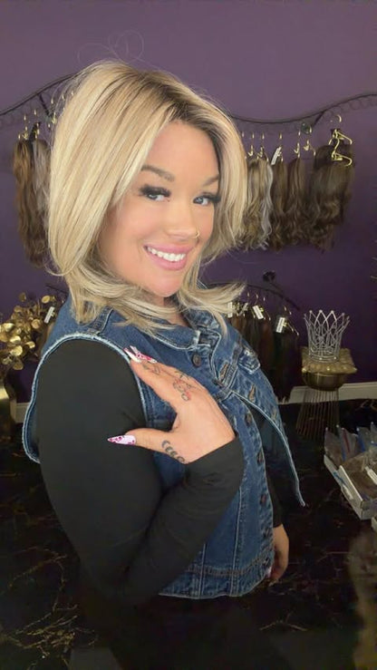 Nicola Smoking Hot Blonde HS Luxury Wig LW3 AC1