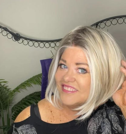 Love Story Blonde NWOT HS Mono Front Wig LW3-AC1
