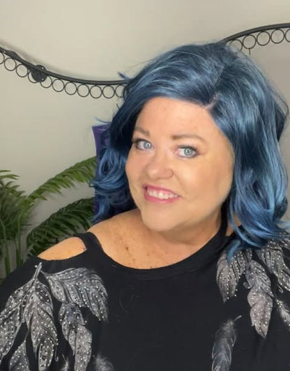 Take a Stand Electric Blue HS Basic Wig LW3