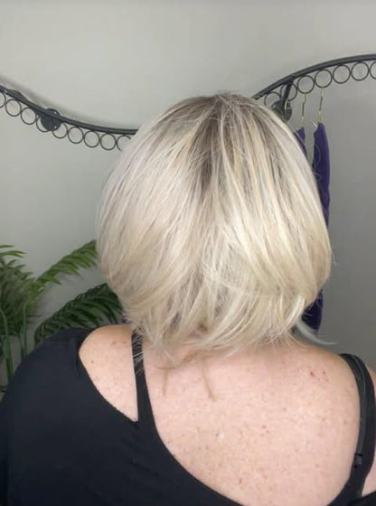 Love Story Blonde NWOT HS Mono Front Wig LW3-AC1