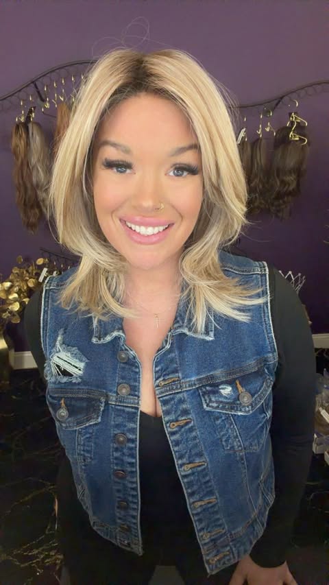 Nicola Smoking Hot Blonde HS Luxury Wig LW3 AC1