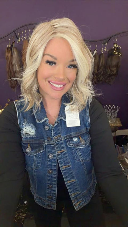 LACED IN POWER HS MYSTERY UNTAGGED PARTIAL MONOFILAMENT LUXURY WIG TN1-AC1