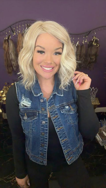 MOOD BOOSTER CREAM BRULEE HS NWT Luxury Wig by SBS LW3-AC1