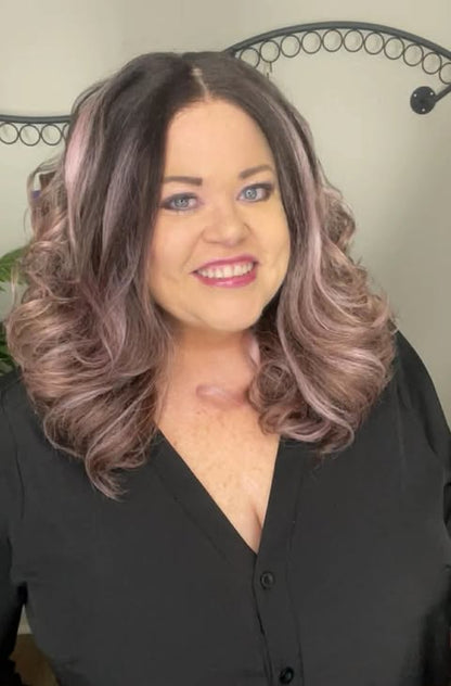 Bianca Mocha Rose  NWOT HS Basic Wig LW3