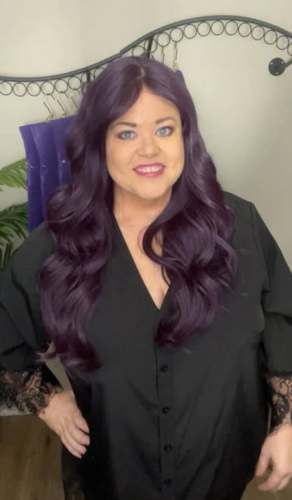 AYA Deepest Violet NWOT HS Basic Wig LW3