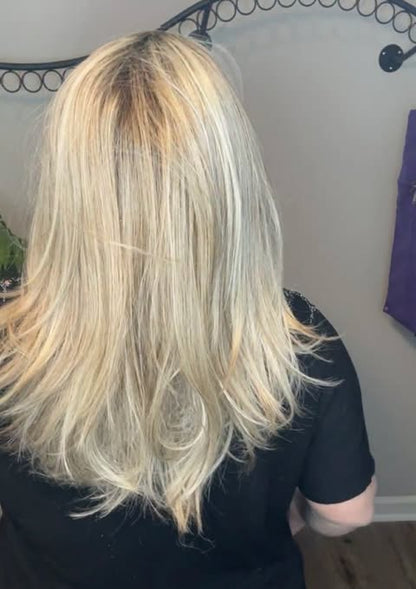 DOLCE & DOLCE 18 ROOTBEER FLOAT BLONDE HS NWT LUXURY WIG BY BELLE TRESS LW3 AC1