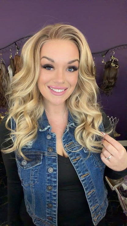 JOURNEY HONEY SILK BLONDE NWOT HS SWISS LUXE WIG NW3