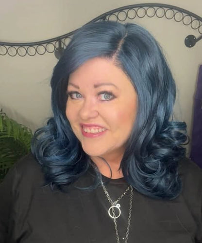 Malia Blue Flame HS NWOT Basic Wig LW3