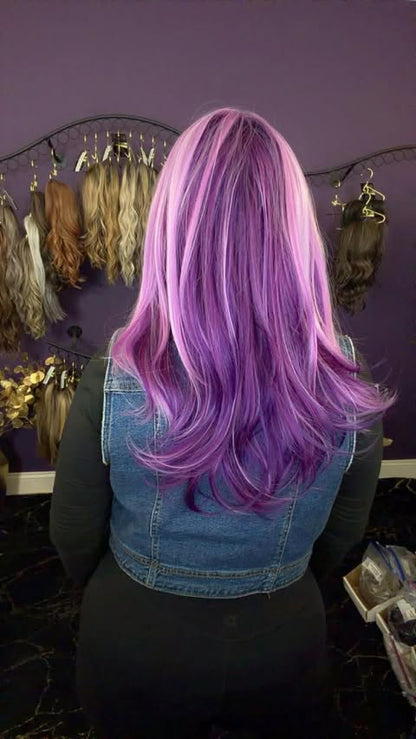 TORI GRAPE CRUSH NWOT HS SWISS LUXE WIG LW3