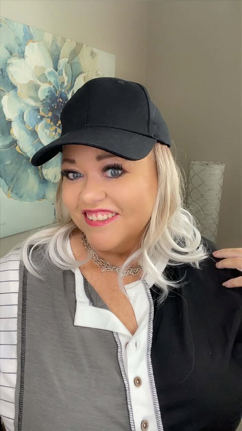 BLACK BASEBALL HAT VANILLA MELT HS BETTER THAN BASIC SHORT WIG CSC LW3 AC1