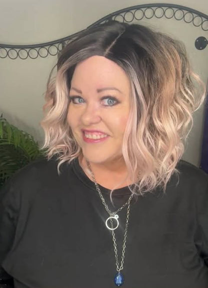 NADIA PINK FROSTING HS NWOT BASIC WIG LW3