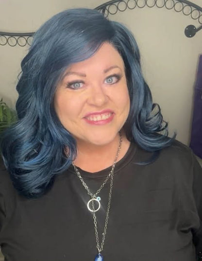 Malia Blue Flame HS NWOT Basic Wig LW3