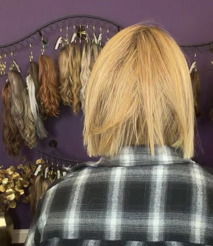 Memory Maker Wheat Honey Blonde NWT Luxury Wig by SBS LW3-AC1