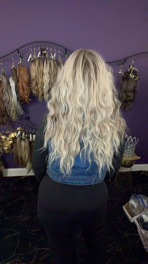 TALIA TAUPE SILK BLONDE NWOT HS SWISS LUXE WIG NW3