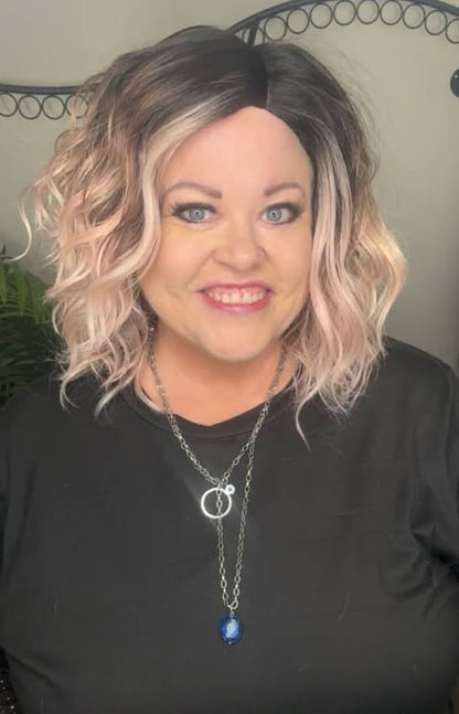 NADIA PINK FROSTING HS NWOT BASIC WIG LW3