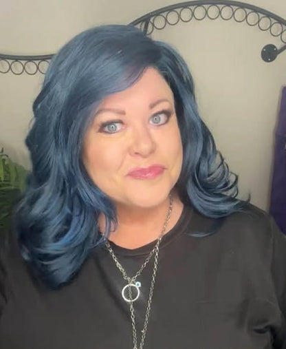 Malia Blue Flame HS NWOT Basic Wig LW3