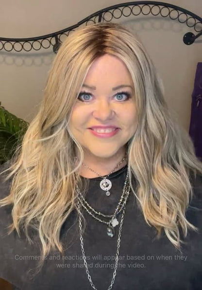 OLIVIA HONEYCOMB HS NWT BETTER THAN BASIC MONOFILAMENT SASSY WIG LW3 AC1