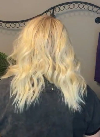 Crown In Place MYSTERY UNTAGGED Partial Monofilament HS LUXURY Wig TN1 AC1