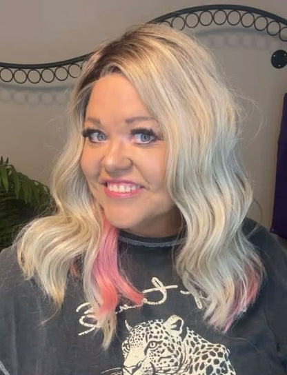 Rare Energy HS MYSTERY UNTAGGED FULL MONO LUXURY WIG LW3-AC1