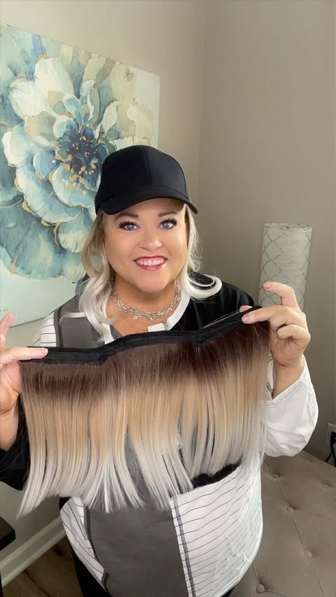 BLACK BASEBALL HAT VANILLA MELT HS BETTER THAN BASIC SHORT WIG CSC TN1 AC1