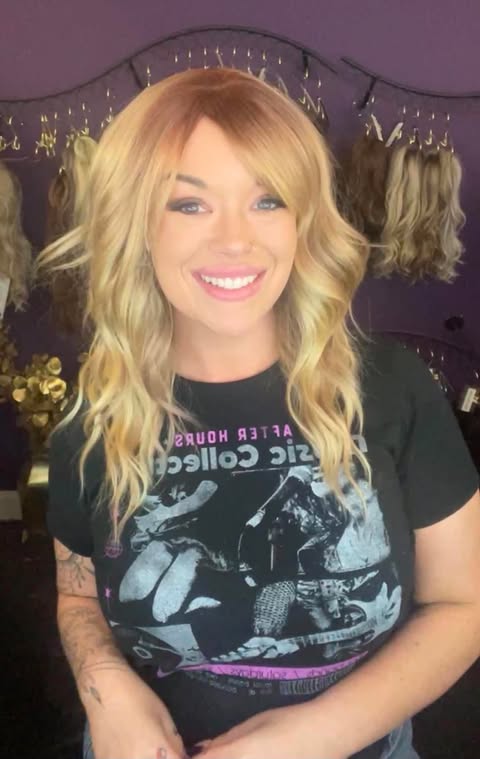 FARRAH BUTTERSCOTCH OASIS (LARGE) NWT HS BETTER THAN BASIC WIG LW3-AC1