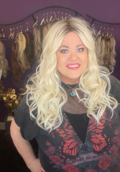 Fabled Devotion HS MYSTERY UNTAGGED PARTIAL MONOFILAMENT LUXURY WIG LW3-AC1