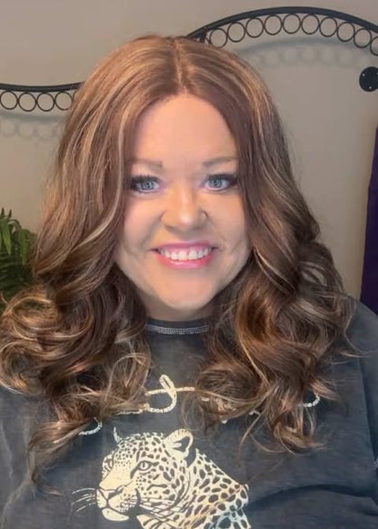 Melanie Milk Chocolate Vanilla Blend HS NWT Basic Wig CSC LW3 DH1