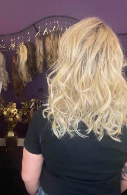 FIRST CHOICE BUTTERMILK BLONDE HS NWT LUXURY WIG LW3 AC1