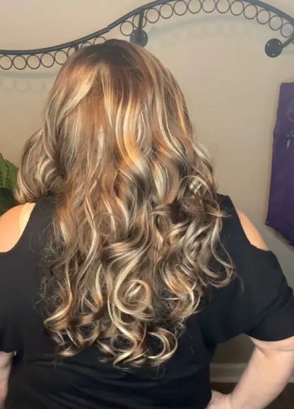 JOURNEY VANILLA CREAM MOCHA NWOT HS SWISS LUXE WIG LW3 ST1