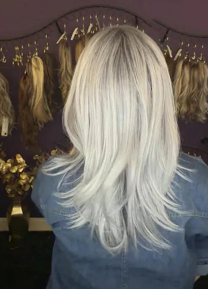 Fallon HS MYSTERY UNTAGGED PARTIAL MONO LUXURY WIG LW3-AC1