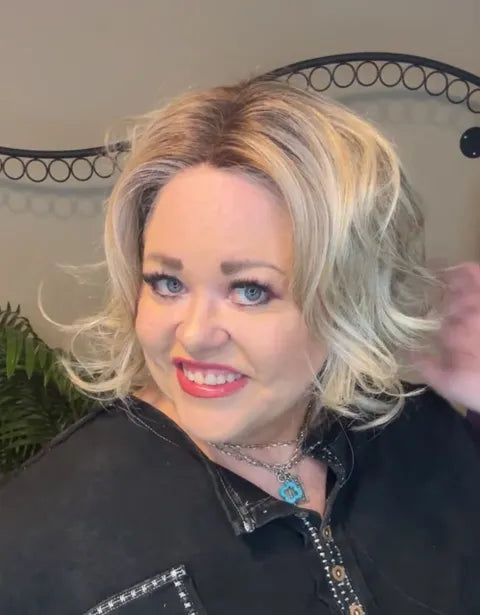 Keep Them Guessing Smoking Hot Blonde HS Standard Luxury Wig TN1  CG1
