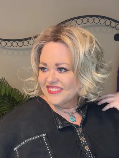 Keep Them Guessing Smoking Hot Blonde HS Standard Luxury Wig TN1  CG1
