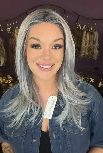 Fallon HS MYSTERY UNTAGGED PARTIAL MONO LUXURY WIG LW3-AC1