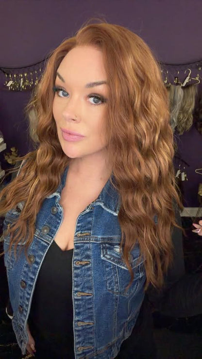 ALLEGRA CINNAMON KISS HS NWOT SWISS LUXE WIG NW3